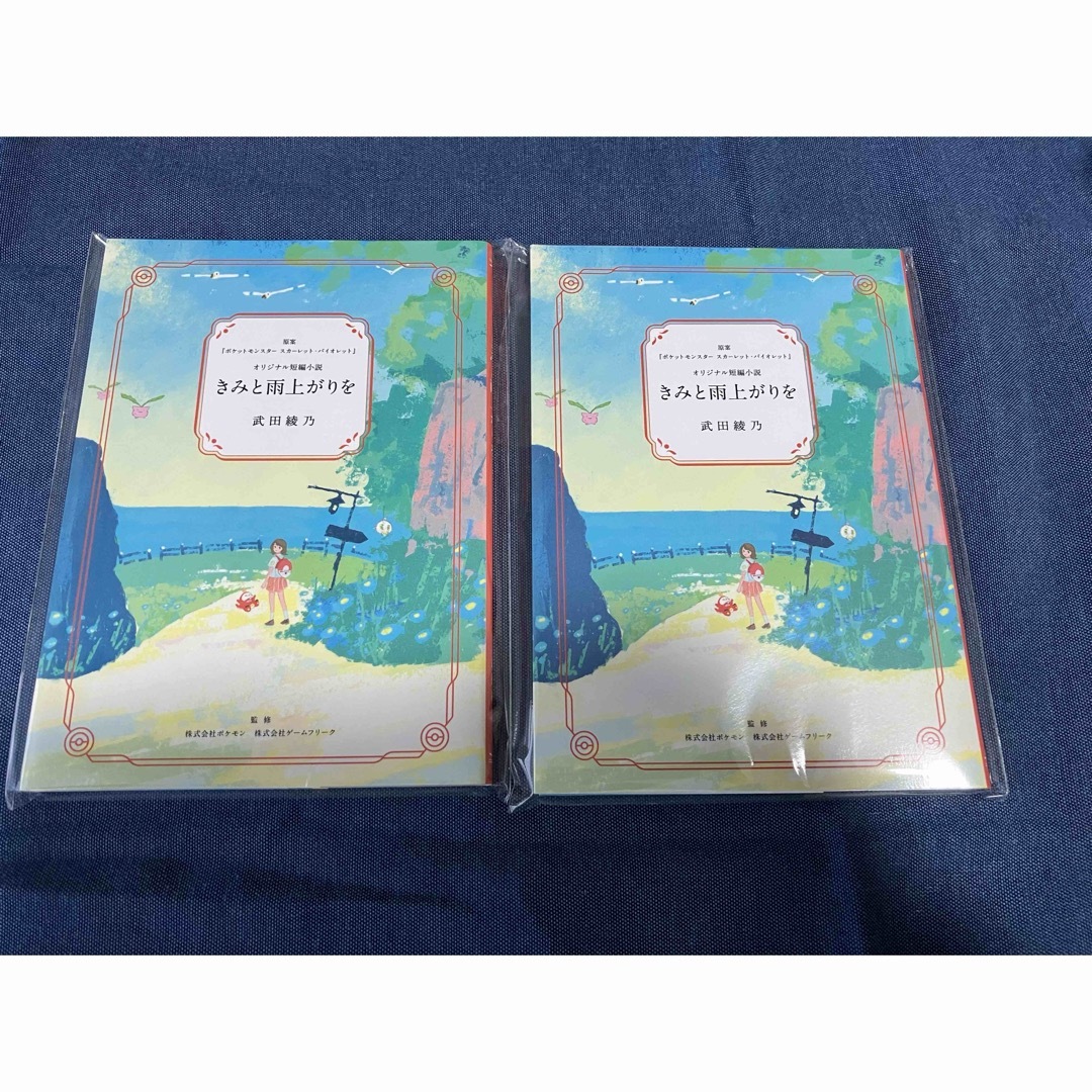 きみと雨上がりを  ポケモン 小説　2冊 エンタメ/ホビーの本(文学/小説)の商品写真