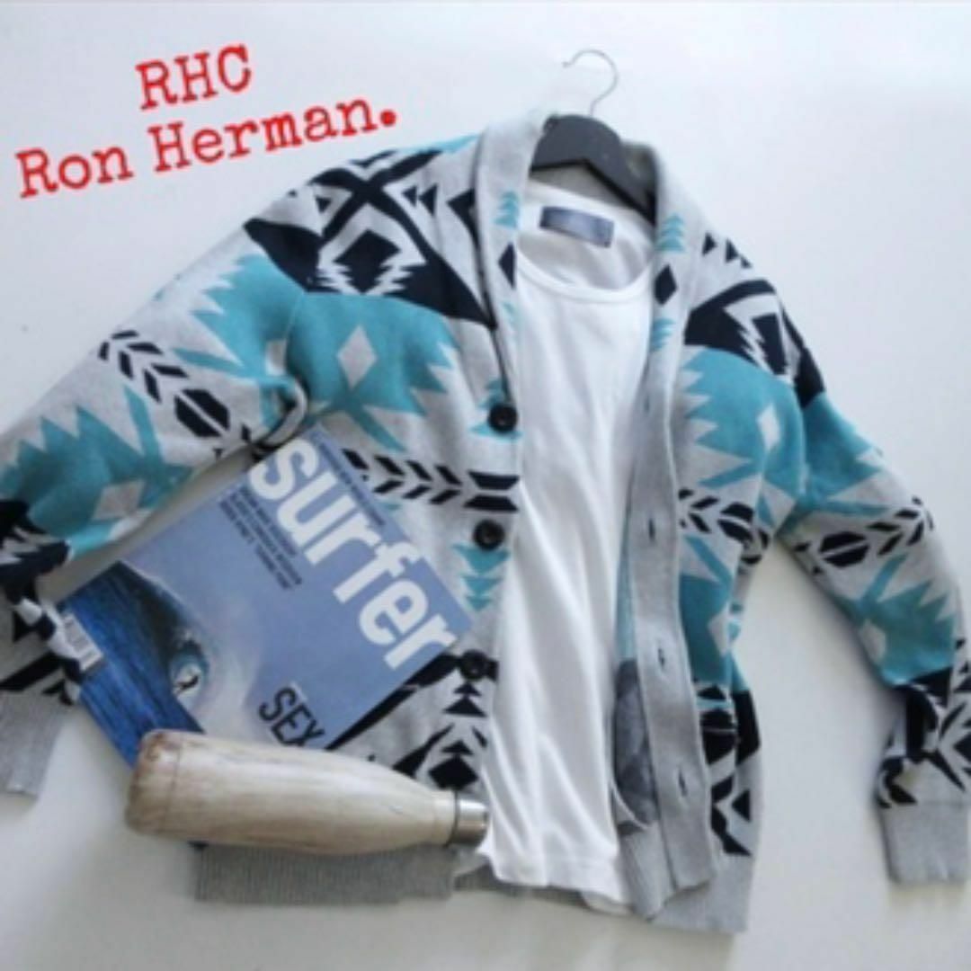 Ron Herman(ロンハーマン)の☆極上☆ティファニーブルーカラー【RHC Ron Herman ロンハーマン】 メンズのトップス(カーディガン)の商品写真