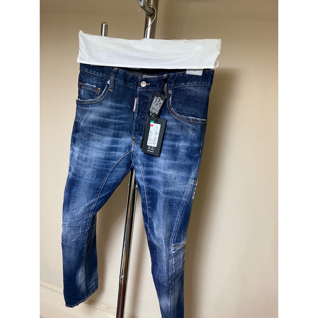 DSQUARED2 - 新品 42 22aw DSQUARED2 Tidy Biker メッセ 5918の DSQUARED2 - 新品 42 22aw DSQUARED2 Tidy Biker メッセ 5918の