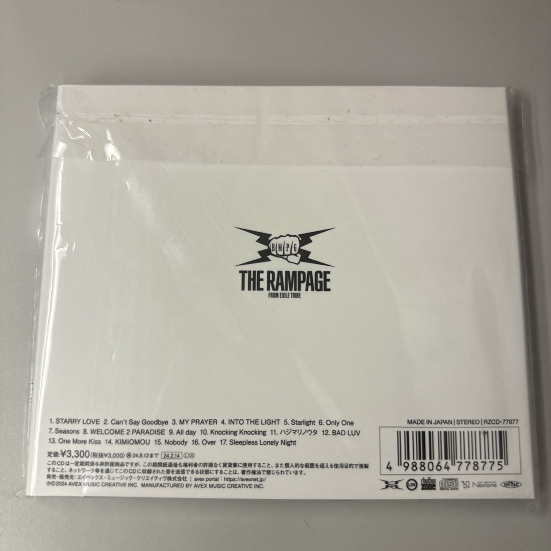 THE RAMPAGE(ザランページ)のTHE RAMPAGE CD エンタメ/ホビーのCD(ポップス/ロック(邦楽))の商品写真