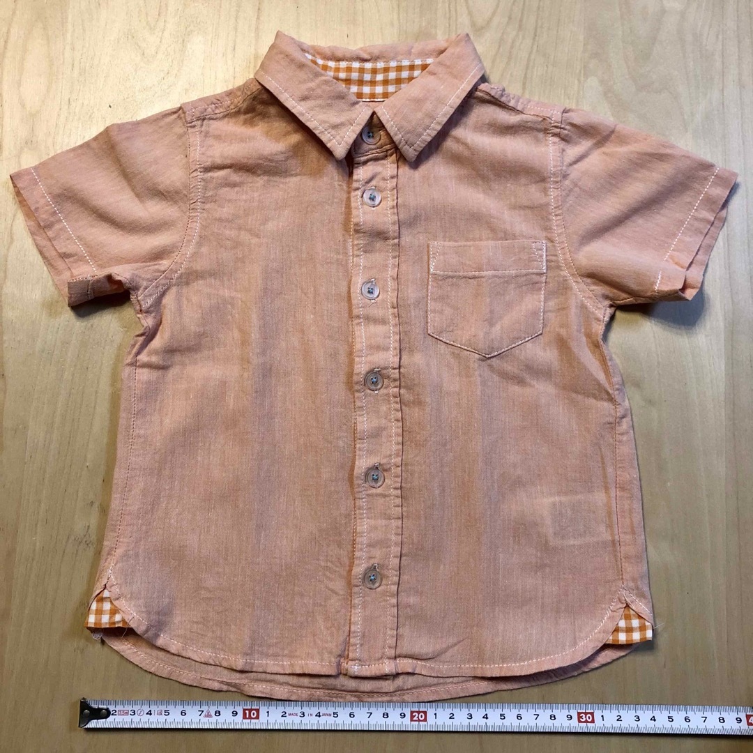 POLO RALPH LAUREN(ポロラルフローレン)の赤系100cm 2枚セット★半袖RALPH LAUREN＆GLOBAL WORK キッズ/ベビー/マタニティのキッズ服男の子用(90cm~)(Tシャツ/カットソー)の商品写真