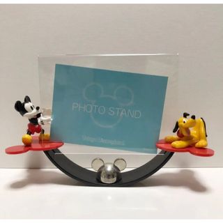 ディズニー(Disney)のディズニー ミッキー プルート フォトスタンド フォトフレーム 写真立て(キャラクターグッズ)