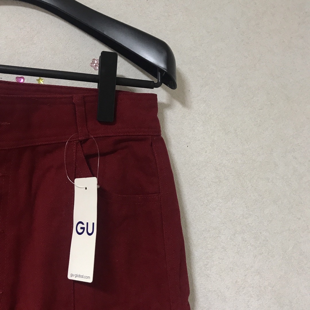 GU(ジーユー)の未使用タグ付き　GU ジーユー　大きめXXLサイズ レディースのパンツ(デニム/ジーンズ)の商品写真
