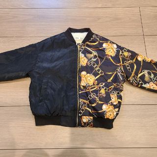 シーイン(SHEIN)のSHEIN シーイン テディベア チェーン ジャンパー アウター  90 100(ジャケット/上着)