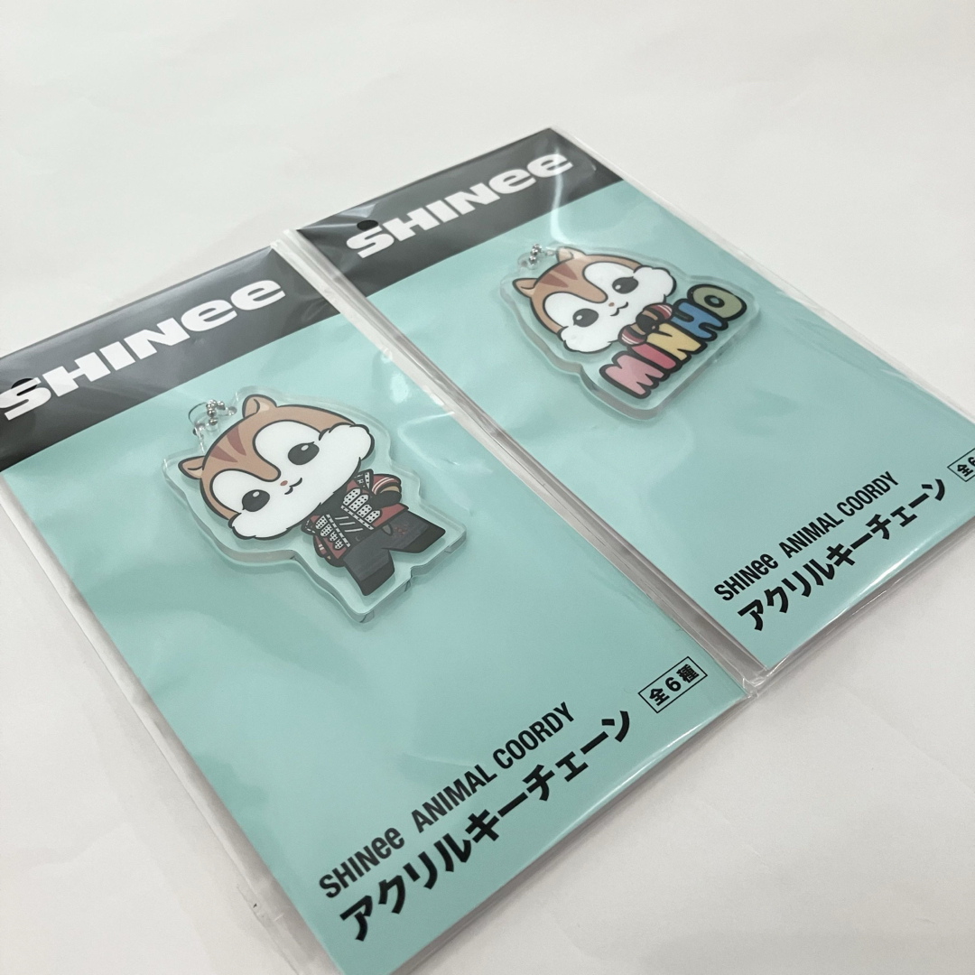 SHINee - 新品 未開封 SHINee アクリルキーチェーン MINHO ミンホ 2種