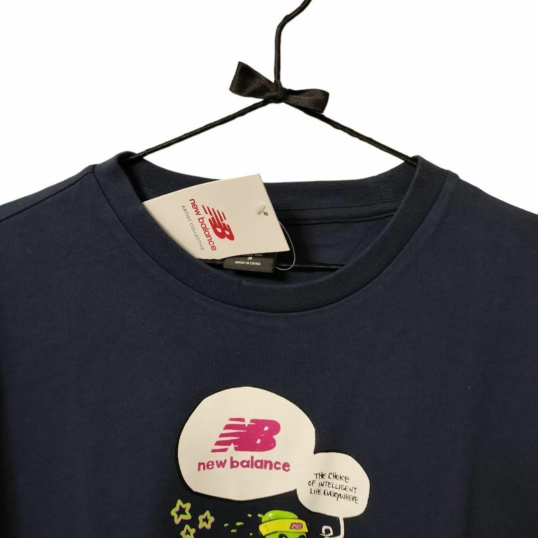 New Balance(ニューバランス)の【新品】new balance Artist Levitzo T M ネイビー メンズのトップス(Tシャツ/カットソー(半袖/袖なし))の商品写真