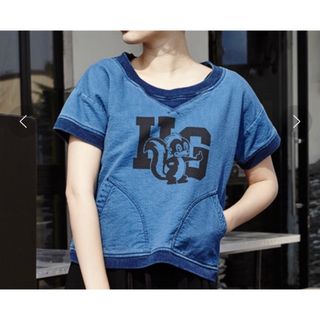 ヒステリックグラマー(HYSTERIC GLAMOUR)のヒステリックグラマー スカンク 半袖 シャツ プルオーバー Mサイズ(Tシャツ(半袖/袖なし))