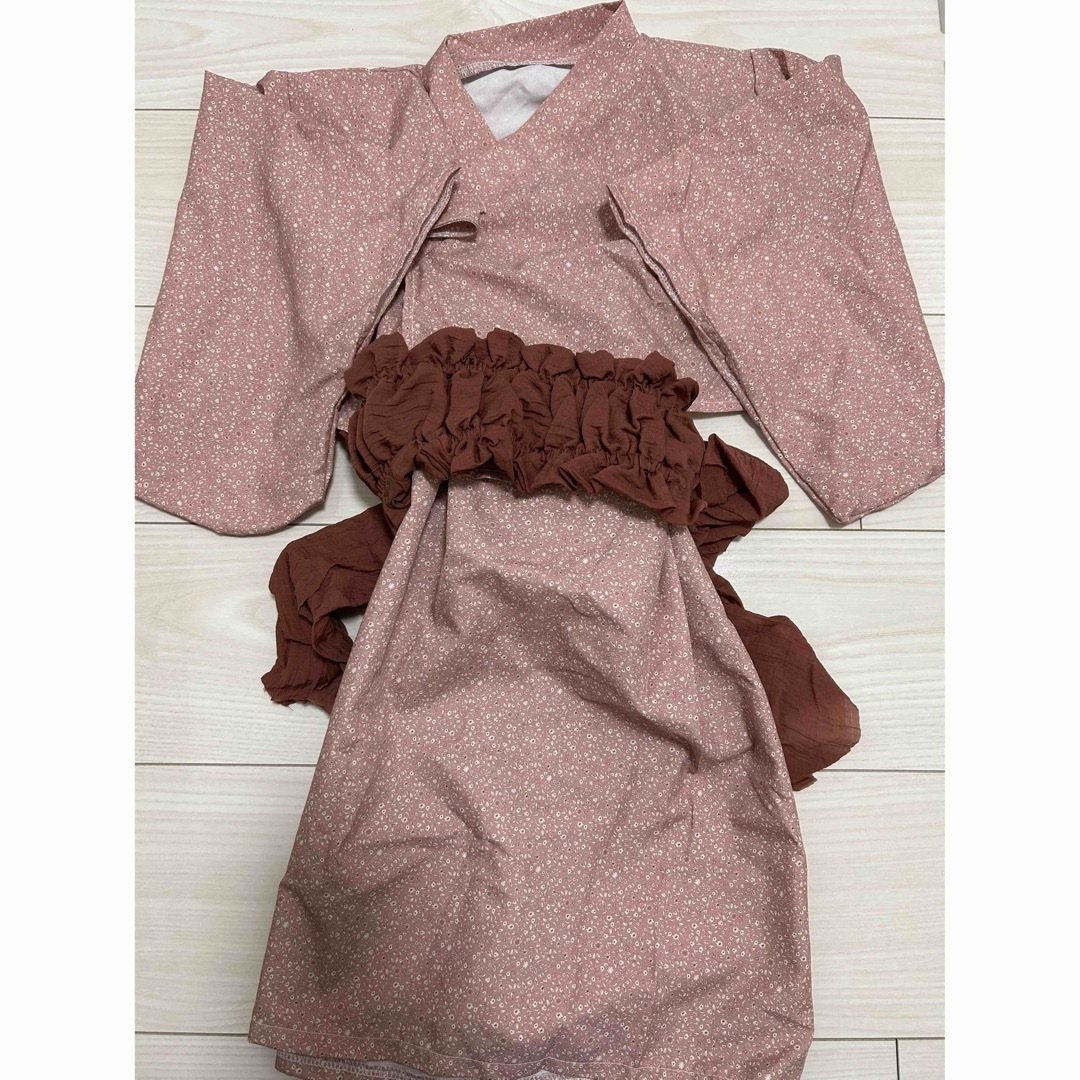 3COINS(スリーコインズ)の3coins ひな祭り 着物 キッズ/ベビー/マタニティのキッズ服女の子用(90cm~)(和服/着物)の商品写真