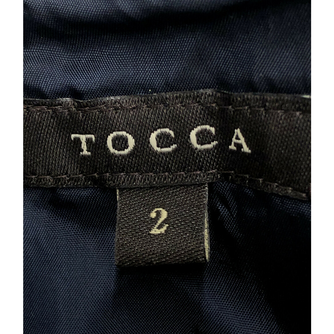 TOCCA(トッカ)の美品 トッカ TOCCA 半袖ワンピース    レディース 2 レディースのトップス(ベスト/ジレ)の商品写真