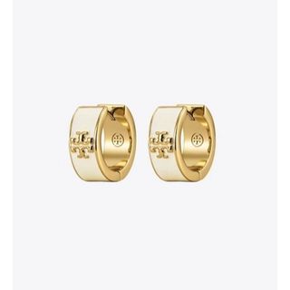 トリーバーチ(Tory Burch)のトリーバーチ KIRA ENAMEL HOOP EARRING ピアス (ピアス)