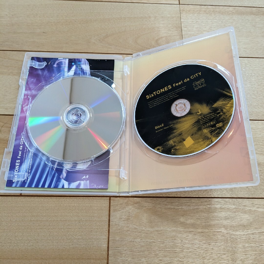 SixTONES(ストーンズ)のFeel　da　CITY DVD エンタメ/ホビーのDVD/ブルーレイ(ミュージック)の商品写真