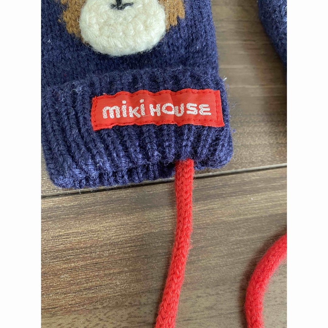 mikihouse(ミキハウス)のミキハウス　ミトン手袋 キッズ/ベビー/マタニティのこども用ファッション小物(手袋)の商品写真