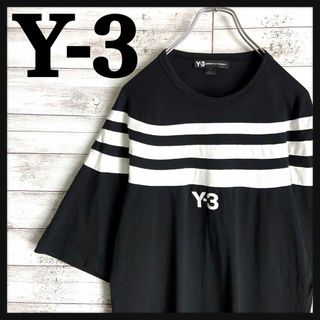 ワイスリー(Y-3)の8754【希少デザイン】Y-3☆センターロゴ人気カラーtシャツ　入手困難　美品(Tシャツ/カットソー(半袖/袖なし))