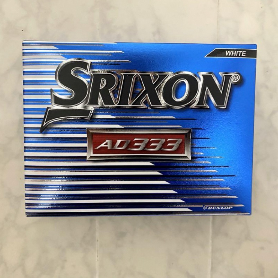 Srixon(スリクソン)の【新品未使用】スリクソンSRIXON　3ダース(36個)ゴルフボール　AD333 チケットのスポーツ(ゴルフ)の商品写真