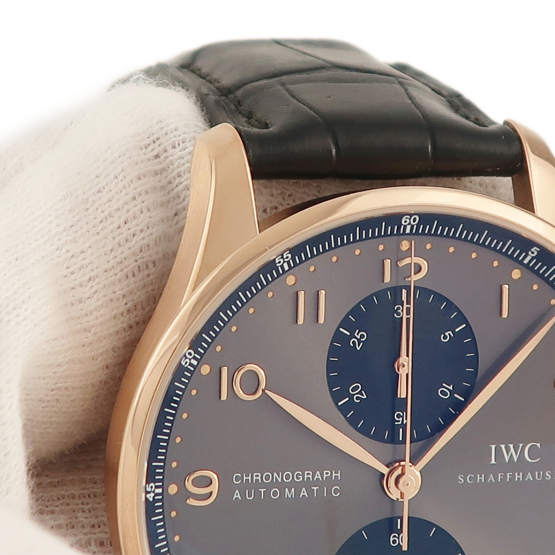 IWC(インターナショナルウォッチカンパニー)のIWC  ポルトギーゼ クロノグラフ IW371482 自動巻き メンズ メンズの時計(腕時計(アナログ))の商品写真