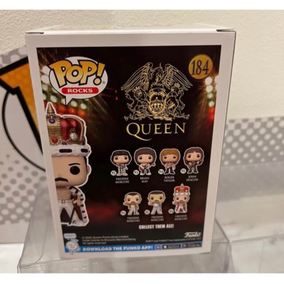 FUNKO(ファンコ)のFUNKO POP! クイーン フレディマーキュリー 王冠　ダイアモンド限定版 エンタメ/ホビーのタレントグッズ(ミュージシャン)の商品写真