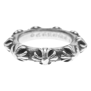 クロムハーツ(Chrome Hearts)のCHROME HEARTS クロムハーツ（原本無） リング CROSS BAND クロス バンド リング シルバー系 18.5号【中古】(リング(指輪))