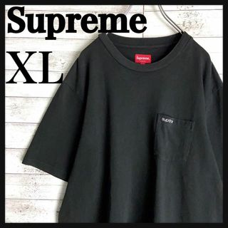 シュプリーム(Supreme)の8756【希少XLサイズ】シュプリーム☆ワンポイントBOXロゴtシャツ　美品(Tシャツ/カットソー(半袖/袖なし))