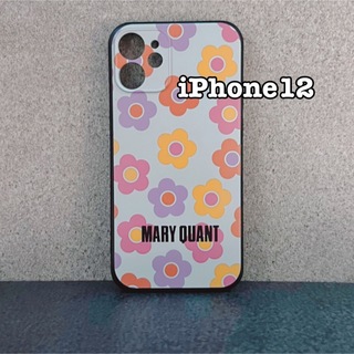 マリークワント(MARY QUANT)のiPhone12 デイジー 花柄モバイルケース マリークワント(iPhoneケース)