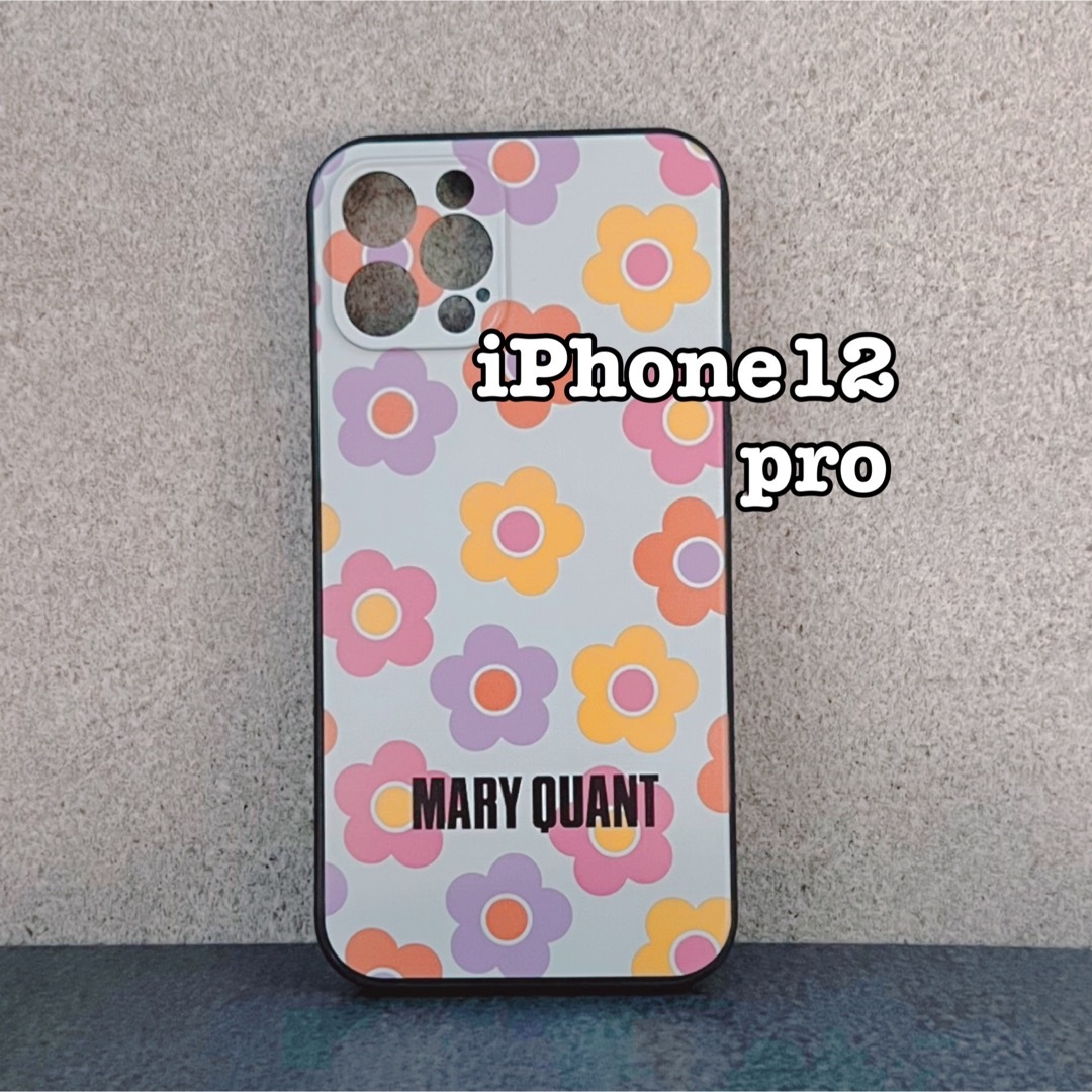 MARY QUANT(マリークワント)のiPhone12pro デイジー 花柄モバイルケース マリークワント スマホ/家電/カメラのスマホアクセサリー(iPhoneケース)の商品写真