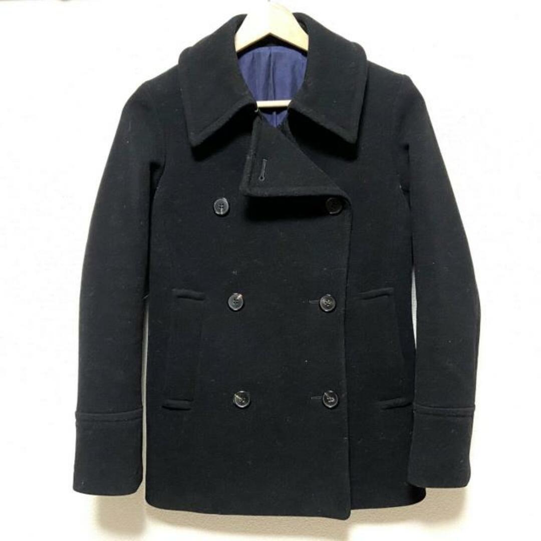 Drawer(ドゥロワー)のDrawer(ドゥロワー) Pコート サイズ36 S レディース - 黒 長袖/冬 レディースのジャケット/アウター(ピーコート)の商品写真