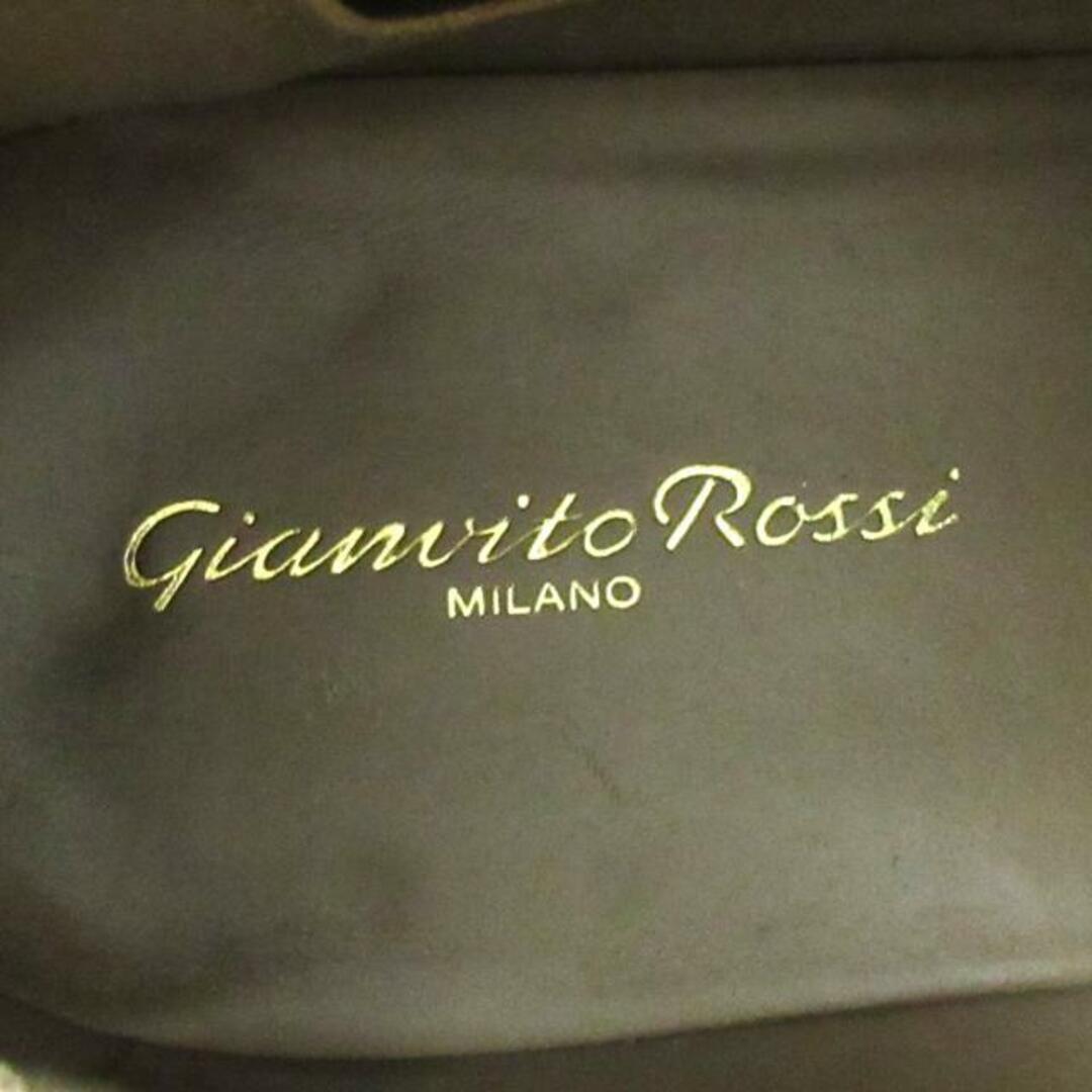 Gianvito Rossi(ジャンヴィットロッシ)のGianvito Rossi(ジャンヴィト・ロッシ) ショートブーツ 43 黒 レザー レディースの靴/シューズ(ブーツ)の商品写真