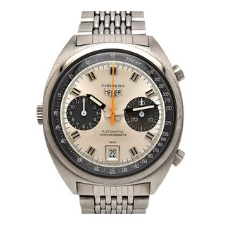 タグホイヤー(TAG Heuer)のタグホイヤー ホイヤー カレラ キャリバー12 クロノグラフ 1153 自動巻き ステンレススティール メンズ TAG HEUER [アンティーク ヴィンテージ] 【中古】 【時計】(腕時計(アナログ))