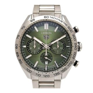 タグホイヤー(TAG Heuer)のタグホイヤー カレラ キャリバー ホイヤー02 スポーツクロノグラフ CBN2A10.BA0643 自動巻き ステンレススティール メンズ TAG HEUER 【中古】 【時計】(腕時計(アナログ))