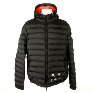 モンクレール(MONCLER)のMONCLER(モンクレール) ダウンジャケット サイズ4 XL メンズ DREUX 黒 長袖/冬(ダウンジャケット)