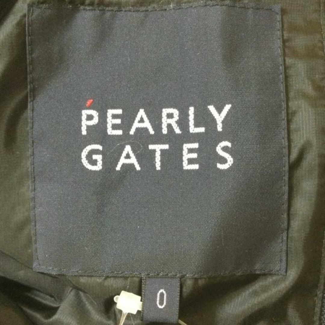 割引サービス PEARLY GATES(パーリーゲイツ) コート サイズ0 XS レディース - 黒 長袖/中綿/冬/秋