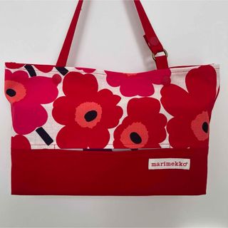 マリメッコ(marimekko)のボックスティッシュケース　レッド(ティッシュボックス)