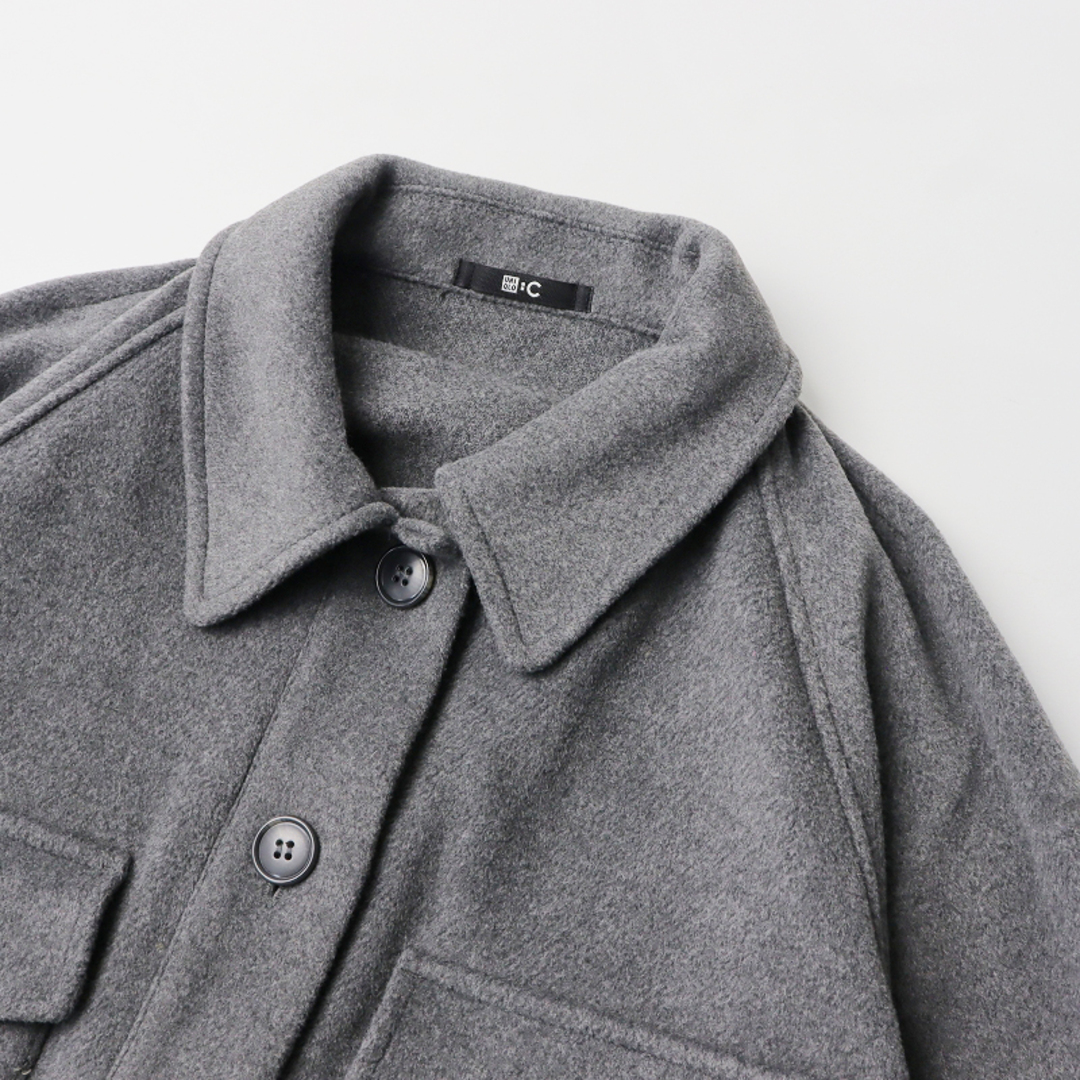 UNIQLO - 2023AW ユニクロシー UNIQLO:C ウール混 オーバー UNIQLO - 2023AW ユニクロシー UNIQLO:C ウール混 オーバー