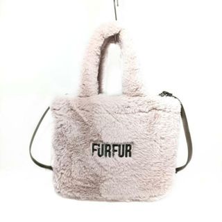 furfur エコファートートバッグ　WHT ホワイト　ノベルティ付き