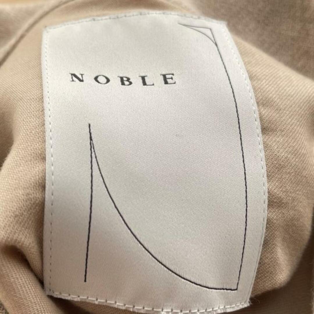 Noble(ノーブル)のNOBLE(ノーブル) ジャケット サイズ36 S レディース美品  - ベージュ 長袖/秋 レディースのジャケット/アウター(その他)の商品写真