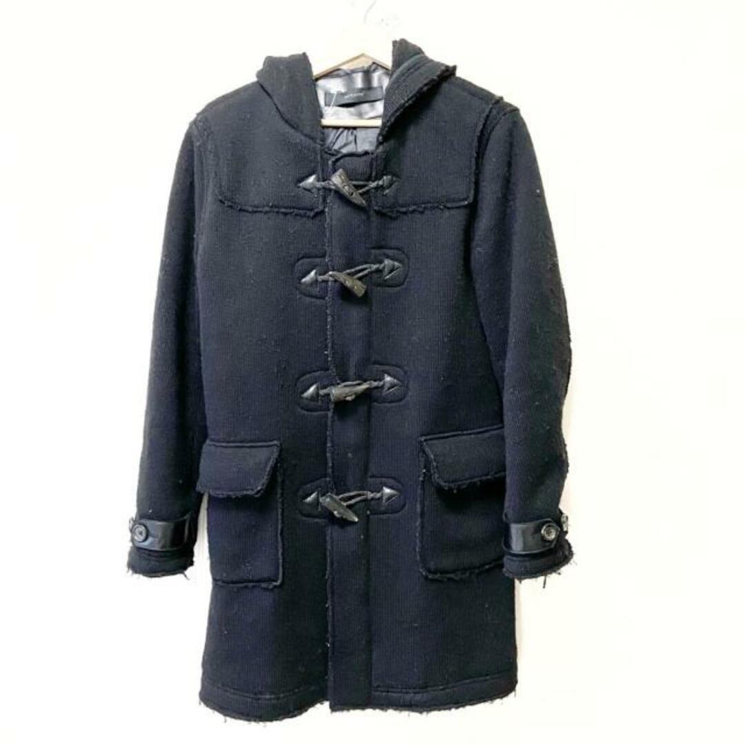 BACKBONE(バックボーン)のBACK BONE(バックボーン) ダッフルコート サイズL メンズ - 黒 長袖/ニット/冬 メンズのジャケット/アウター(ダッフルコート)の商品写真