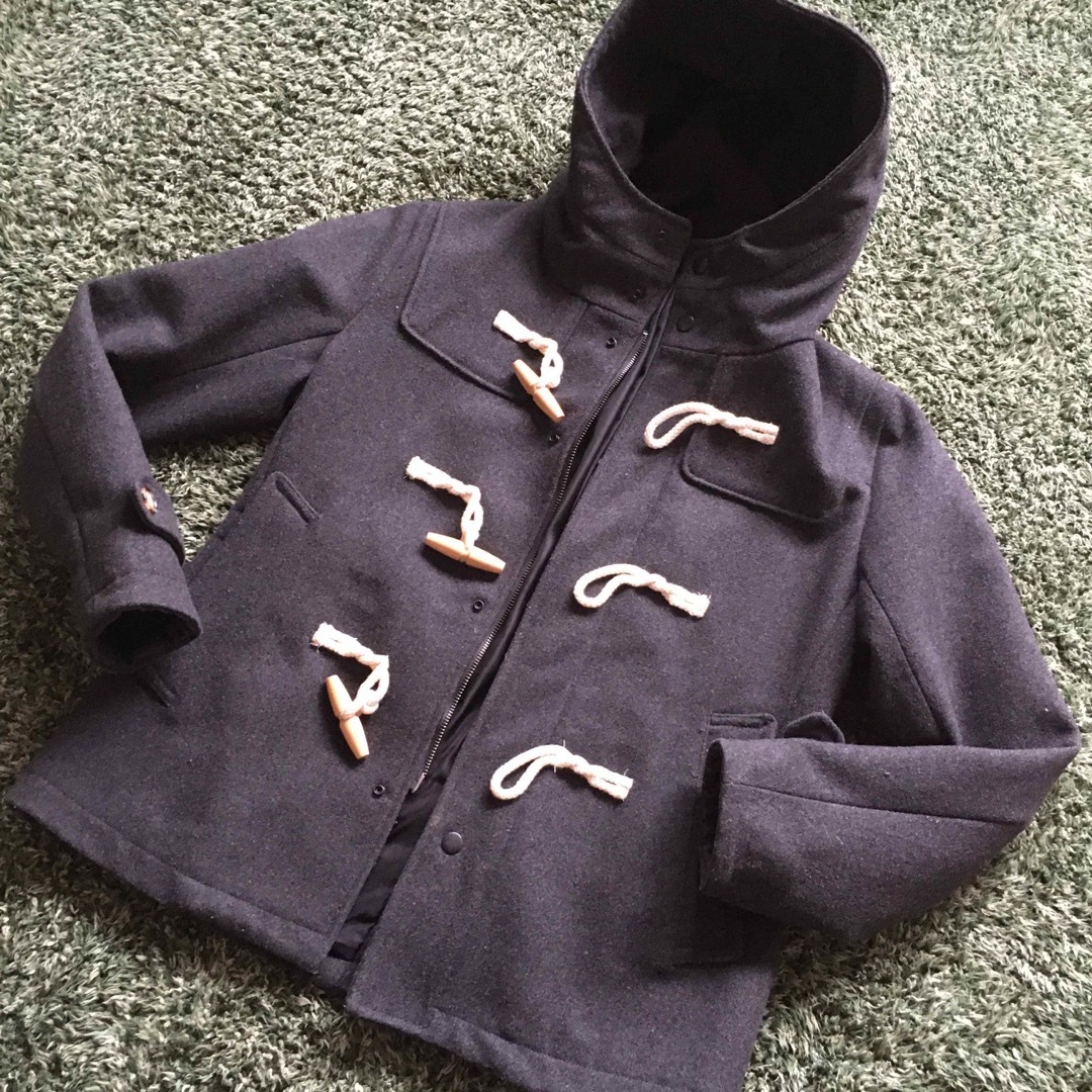 BROWNY(ブラウニー)のBROWNY フード付きダッフルコート レディースのジャケット/アウター(ダッフルコート)の商品写真