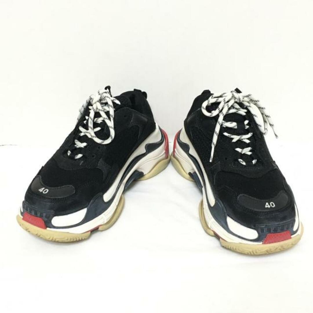 BALENCIAGA(バレンシアガ) スニーカー 26.5 メンズ - 黒×白 BALENCIAGA(バレンシアガ) スニーカー 26.5 メンズ - 黒×白