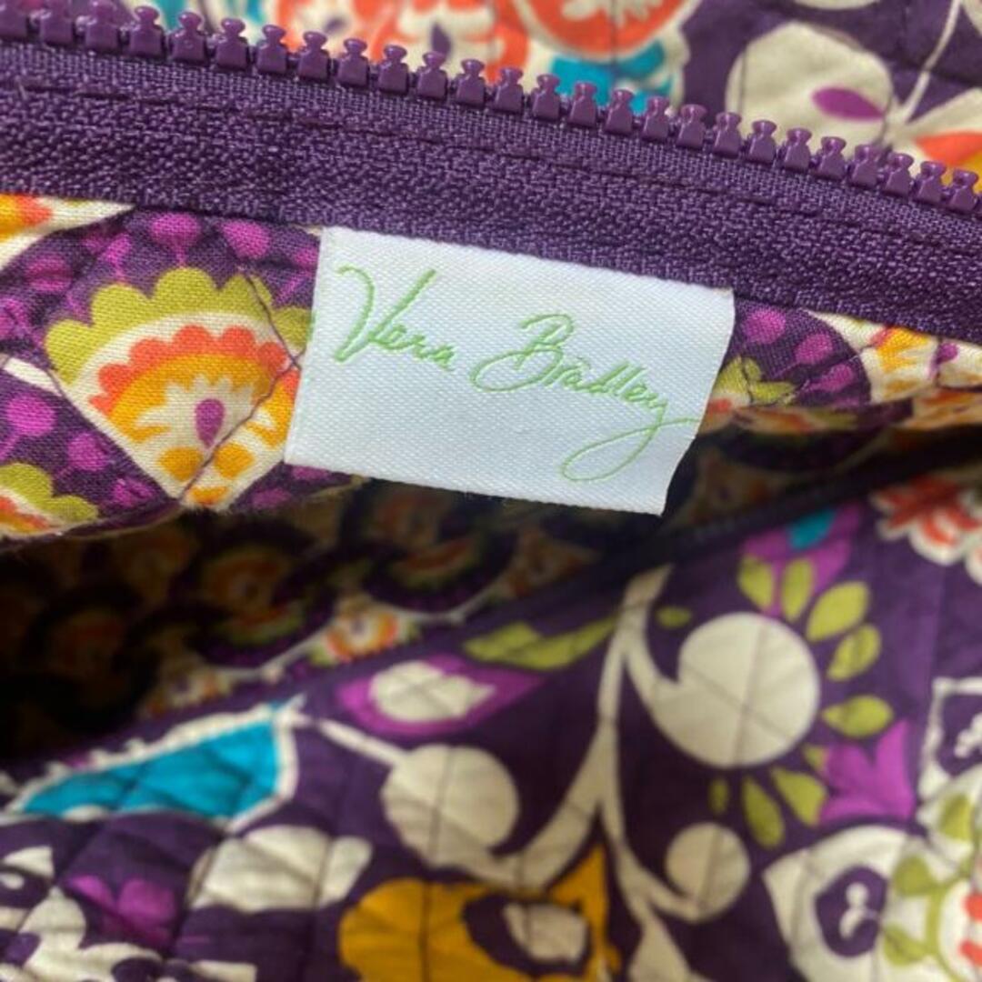 Vera Bradley(ヴェラブラッドリー)のVera Bradley(ベラブラッドリー) ボストンバッグ - パープル×アイボリー×マルチ 花柄/キルティング/本体ロックなし コットン レディースのバッグ(ボストンバッグ)の商品写真