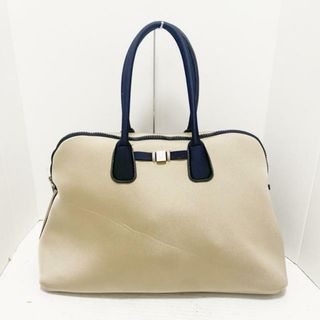 SAVE MY BAG(セーブマイバッグ) ボストンバッグ - ベージュ×黒 本体ロックなし ポリウレタン(ボストンバッグ)