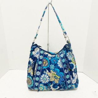 ヴェラブラッドリー(Vera Bradley)のVera Bradley(ベラブラッドリー) ショルダーバッグ - ダークネイビー×ライトブルー×マルチ 花柄/キルティング コットン(ショルダーバッグ)