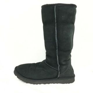 アグ(UGG)のUGG(アグ) ロングブーツ 25 レディース クラシックトール 5815 黒 ムートン(ブーツ)