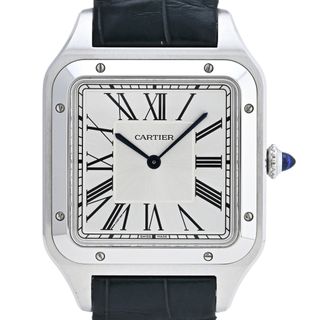 カルティエ(Cartier)のカルティエ サントス デュモン XL ローマン WSSA0032 手巻き メンズ 【中古】(腕時計(アナログ))