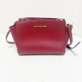 マイケルコース(Michael Kors)のMICHAEL KORS(マイケルコース) ショルダーバッグ - ボルドー ストラップ着脱可 レザー(ショルダーバッグ)