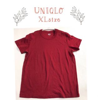 ユニクロ(UNIQLO)の【UNIQLO】クルーネックT（半袖）XL(Tシャツ(半袖/袖なし))