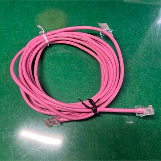 5m自作リサイクルLANケーブルcat 5e(PC周辺機器)