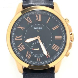 フォッシル(FOSSIL)のFOSSIL(フォッシル) 腕時計 - FTW1155 メンズ 黒(その他)