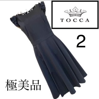 TOCCA - TOCCA トッカ 洗える FOUR FLOWERS ROSE ワンピースの通販｜ラクマ