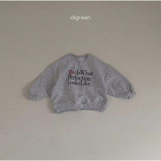 【新品未使用】　digreen thisスウェット　韓国子供服(Tシャツ/カットソー)