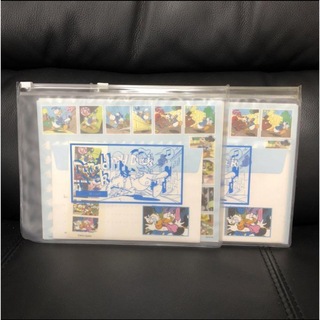 ディズニー(Disney)のレターセット　ドナルド　便箋　封筒(カード/レター/ラッピング)