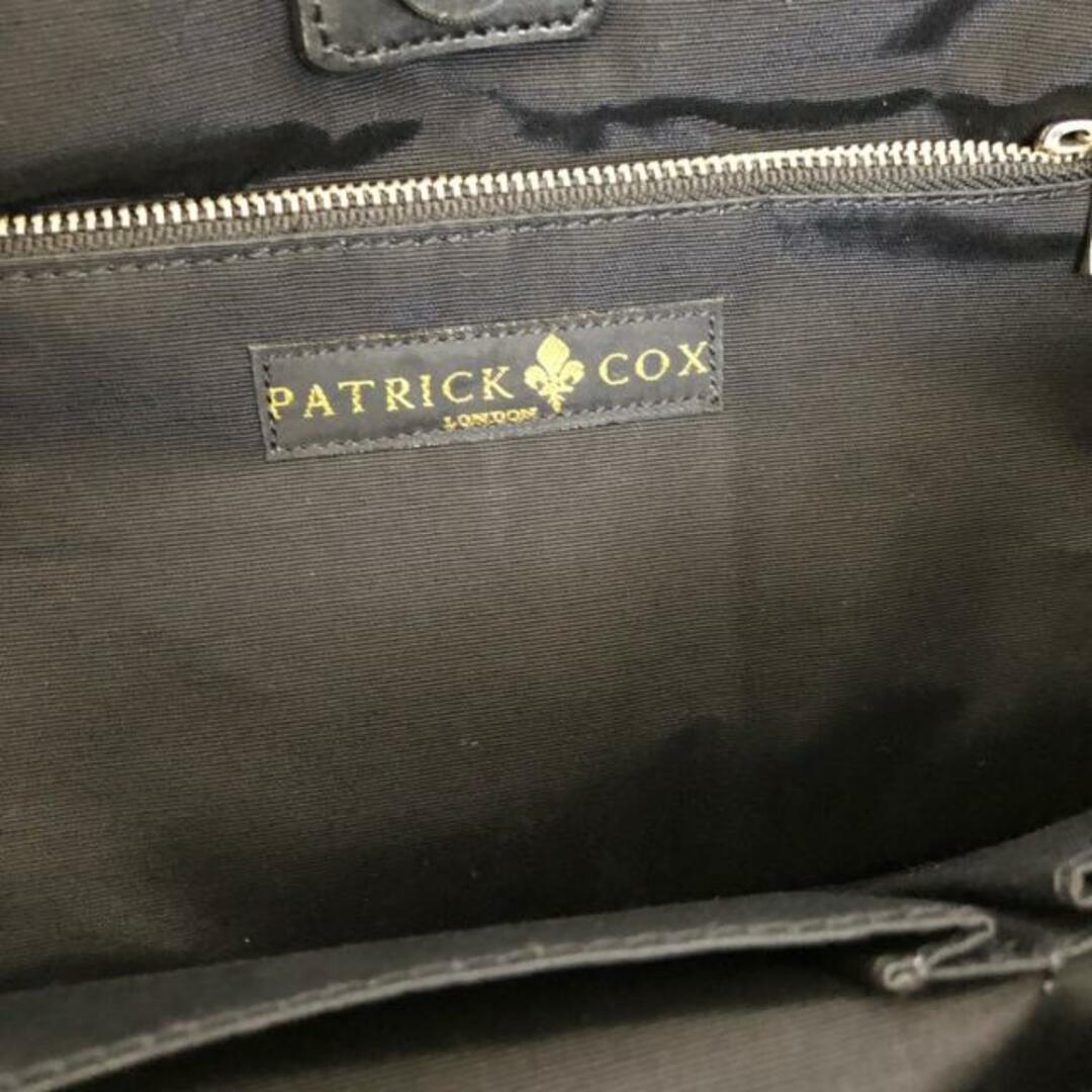 PATRICK COX(パトリックコックス)のPATRICK COX(パトリックコックス) トートバッグ - ダークグレー×黒 フェイクファー×合皮 レディースのバッグ(トートバッグ)の商品写真